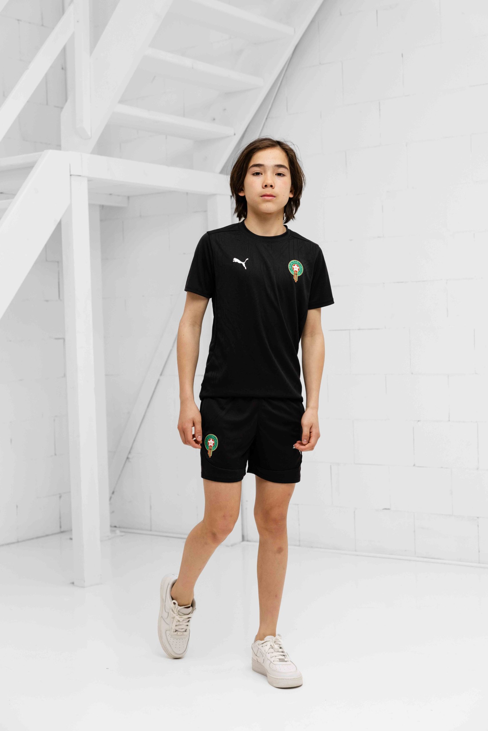 Marokko Trainingsset Junior Zwart 2025/2026