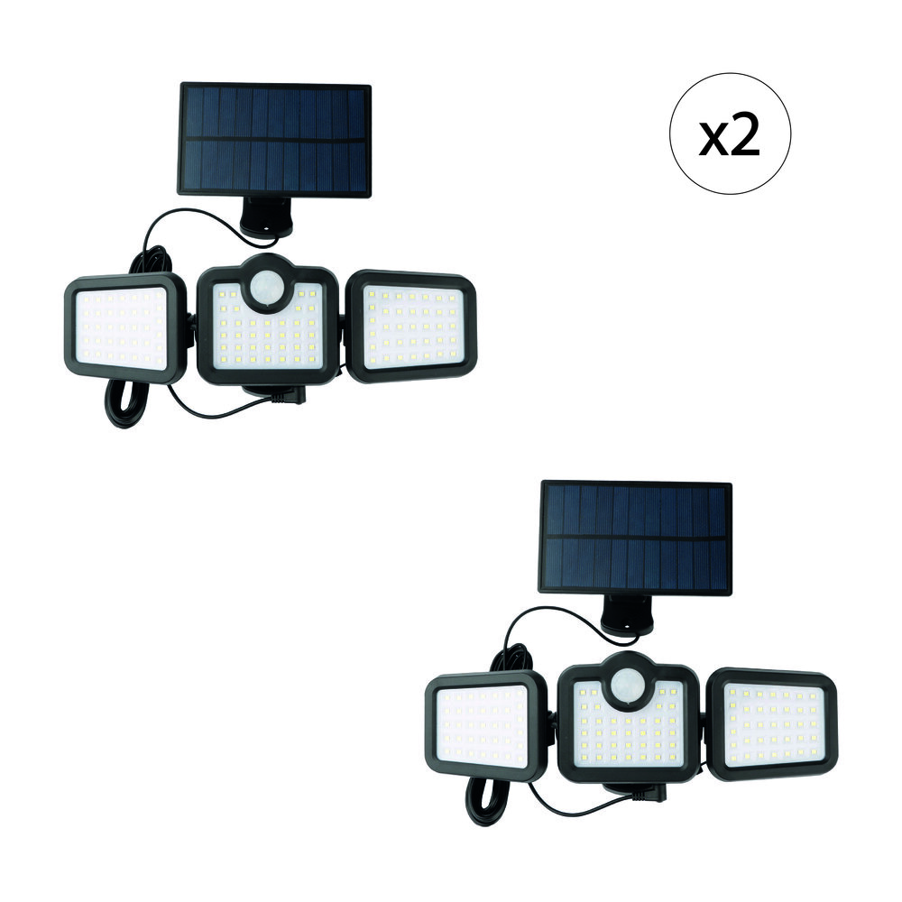 Solar moon l- pack de 2 lampes