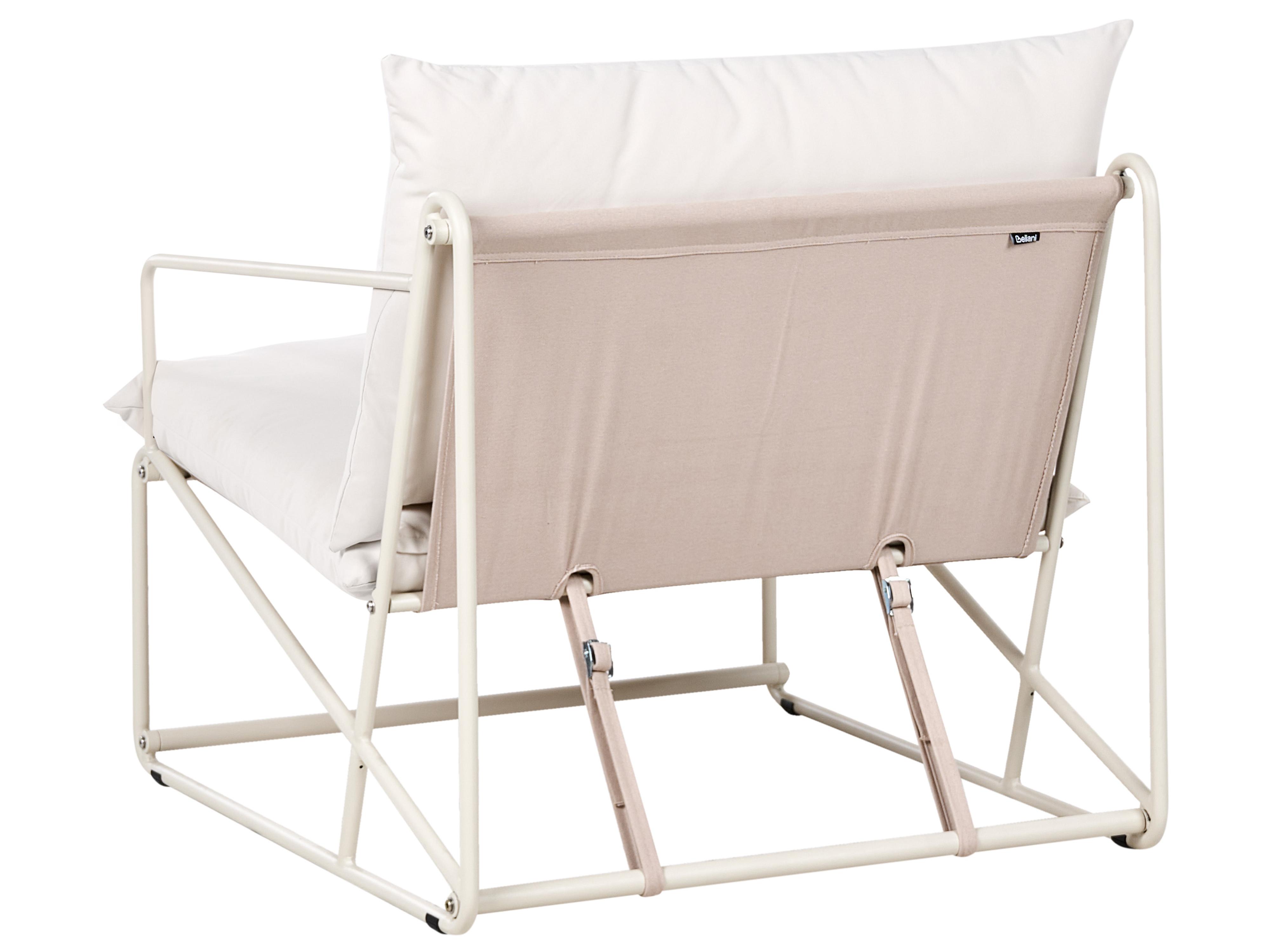 Tuin bankenset 3-zits PONTE Metaal Taupe