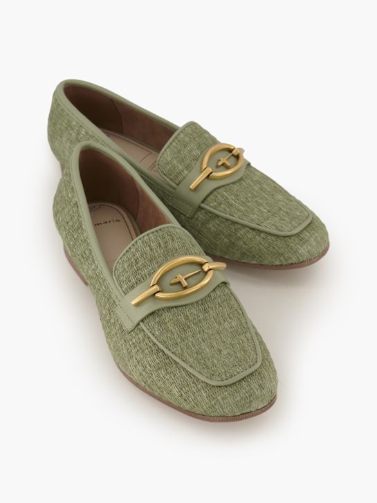 Tamaris Loafer Grün
