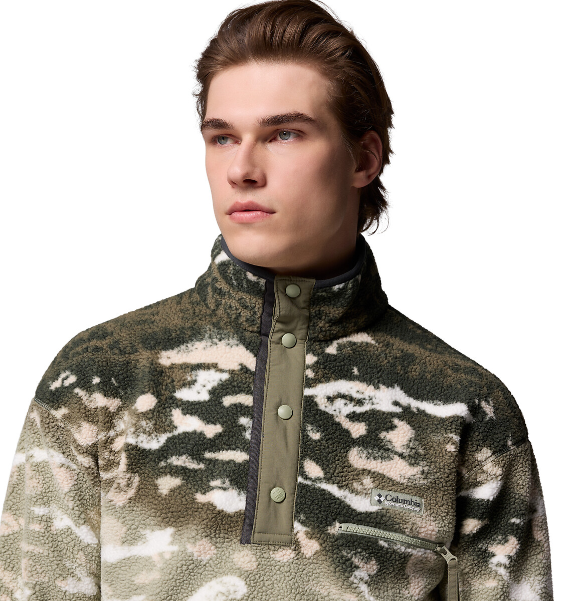 COLUMBIA<br>Fleet com gola alta Helvetia Pintado Meio