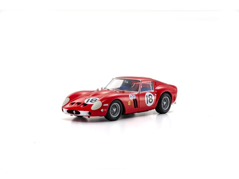 Kyosho Ferrari 250 GTO 1st Daytona 3H 1:18 Detailgetreues Modellauto für Sammler im Massstab 1:18