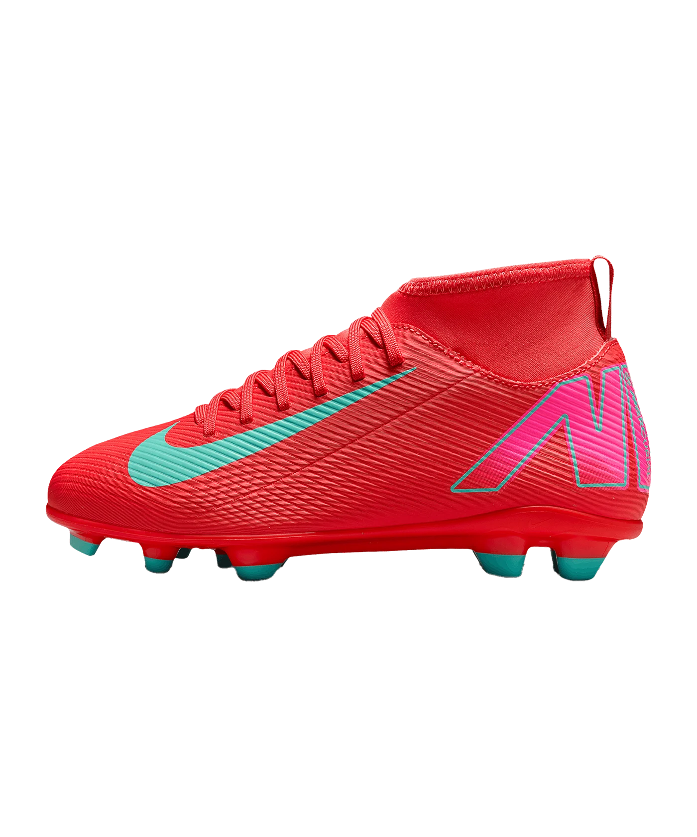 Nike Jr Air Zoom Mercurial Superfly X Club MG Mad Energy Kids Rot F800