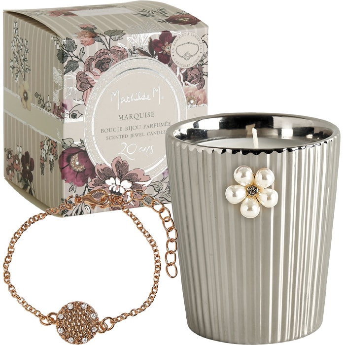 Bougie parfumée Bijoux Célébrations Exquises - Marquise - Boisé -  260 g