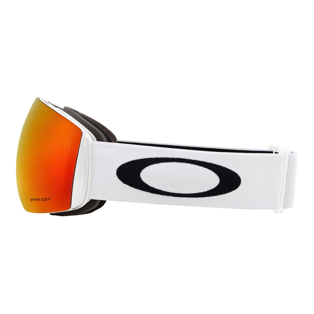 Oakley FLIGHT DECK L - Masque ski matte white/prizm snow torch iridium