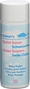 SCHWEIZERHAUS Baby Puder Dose, 125 g