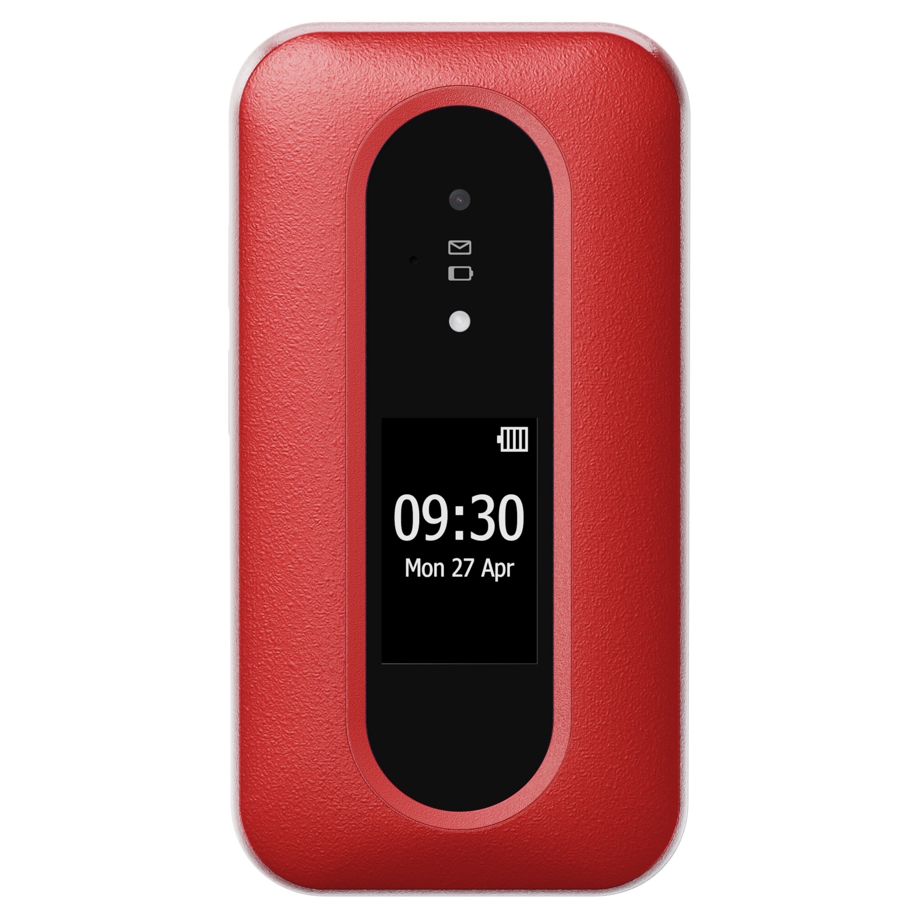 Doro Leva L31 Mobiltelefon 4G Rød/hvit