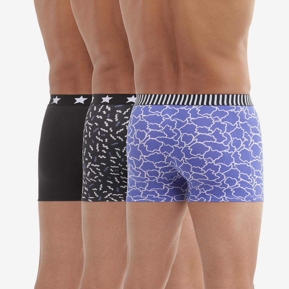 DIM<br>Conjunto de 3 cuecas boxer Dim Vibes