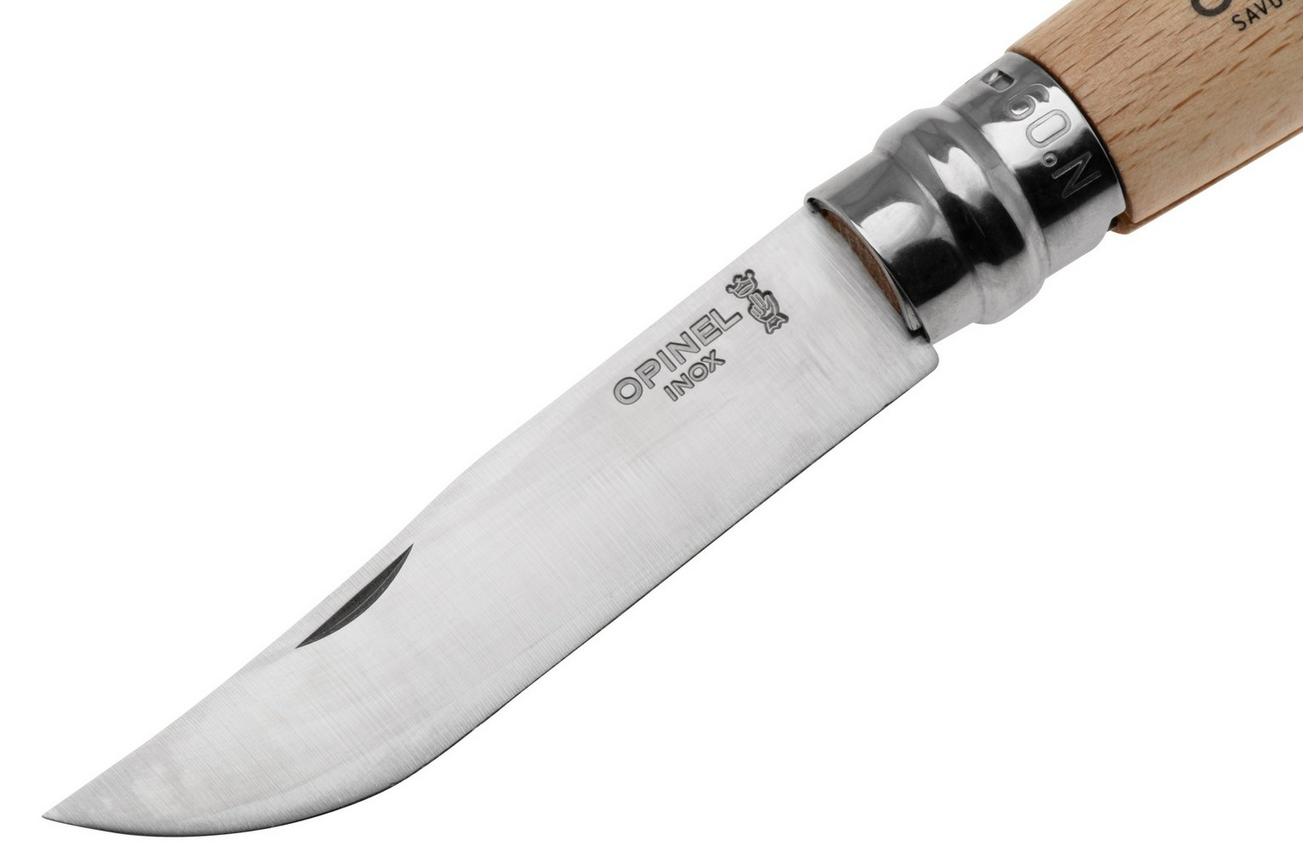 Opinel No. 09 zakmes Inox, roestvast staal