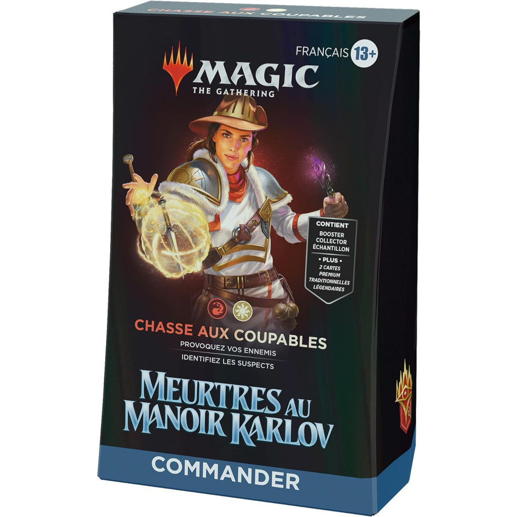 Magic The Gathering : Meurtres au manoir Karlov - Deck Commander Chasse aux Coupables