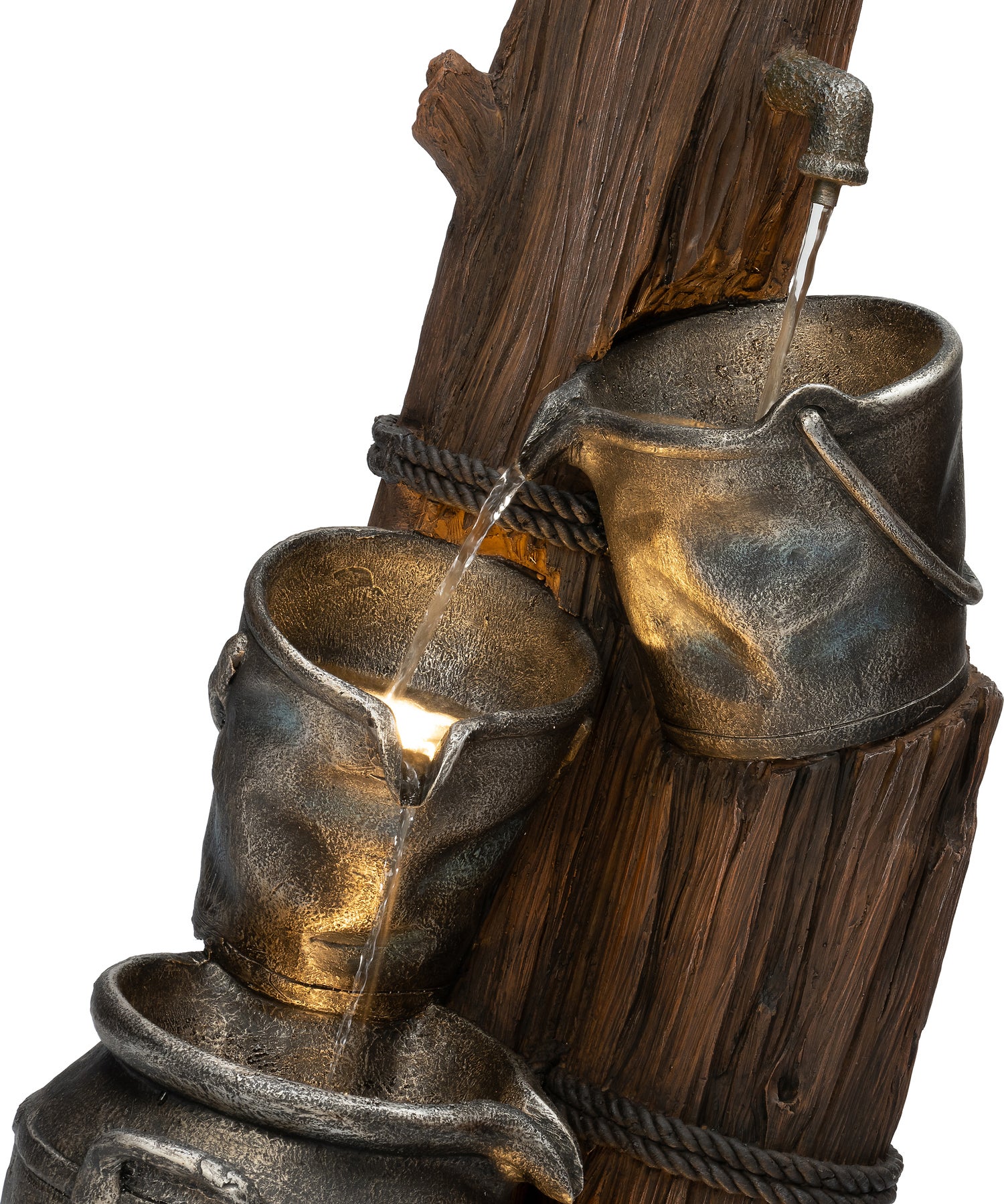 Intratuin waterornament Owen grijs D 39 H 93 cm