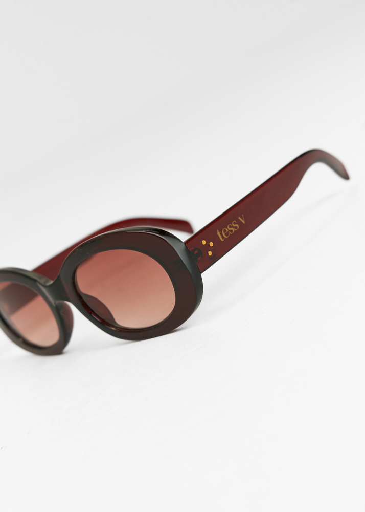 Mowi zonnebril burgundy