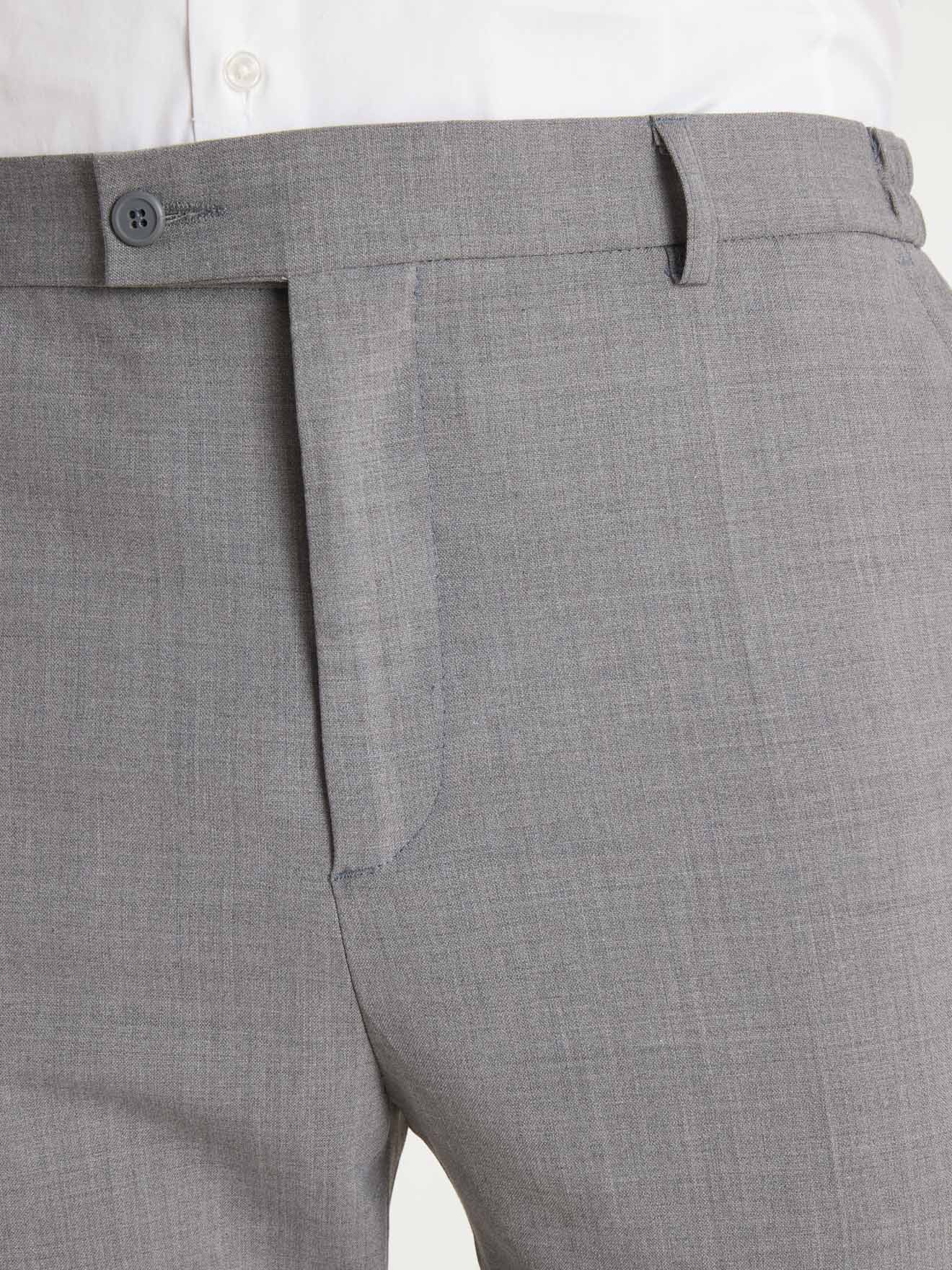 Pantalon ville élastiqué 43% laine