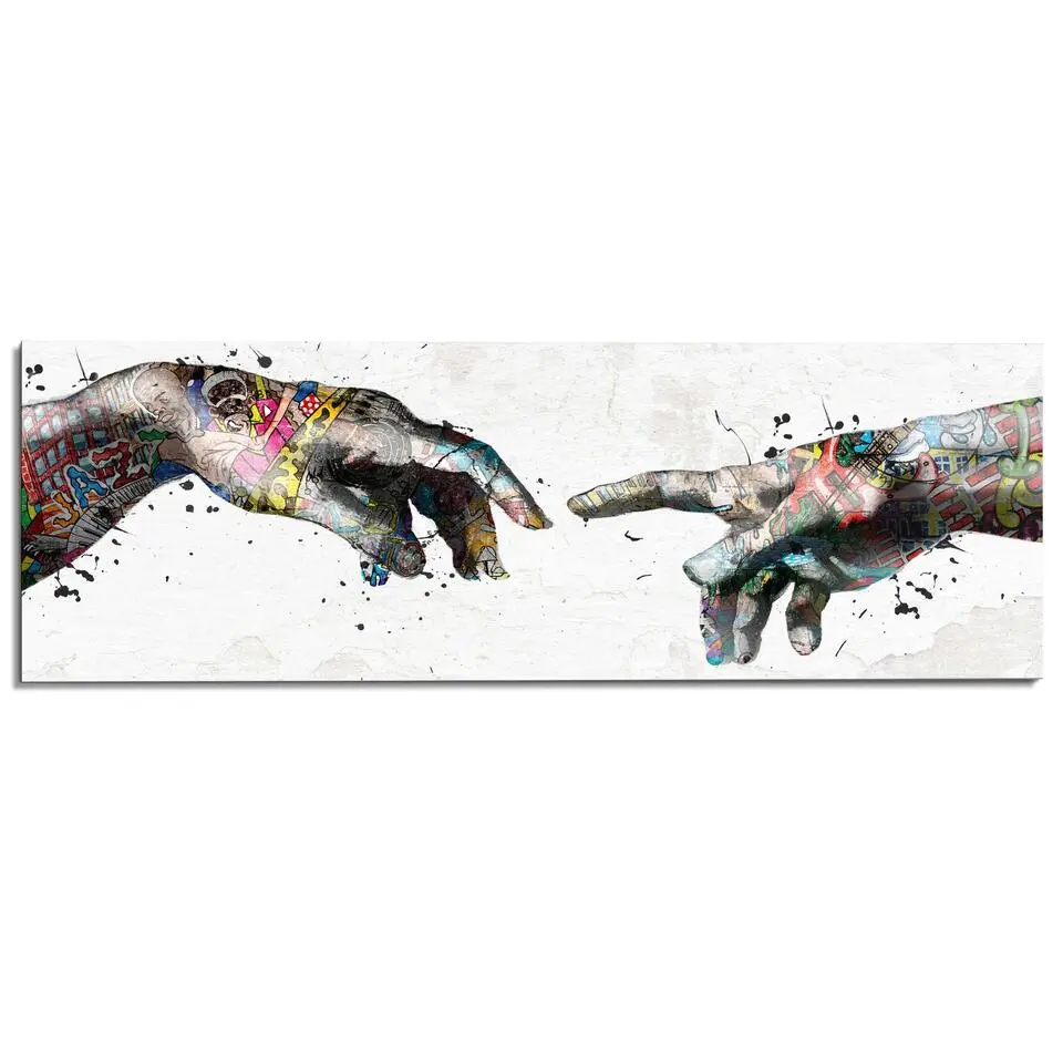 Schilderij Creation Art - 52x156cm - Bont