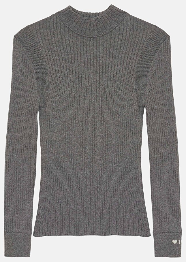 Pull Prudiegris côtelé