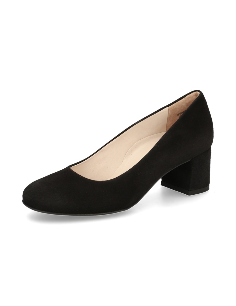 Veloursleder Pumps