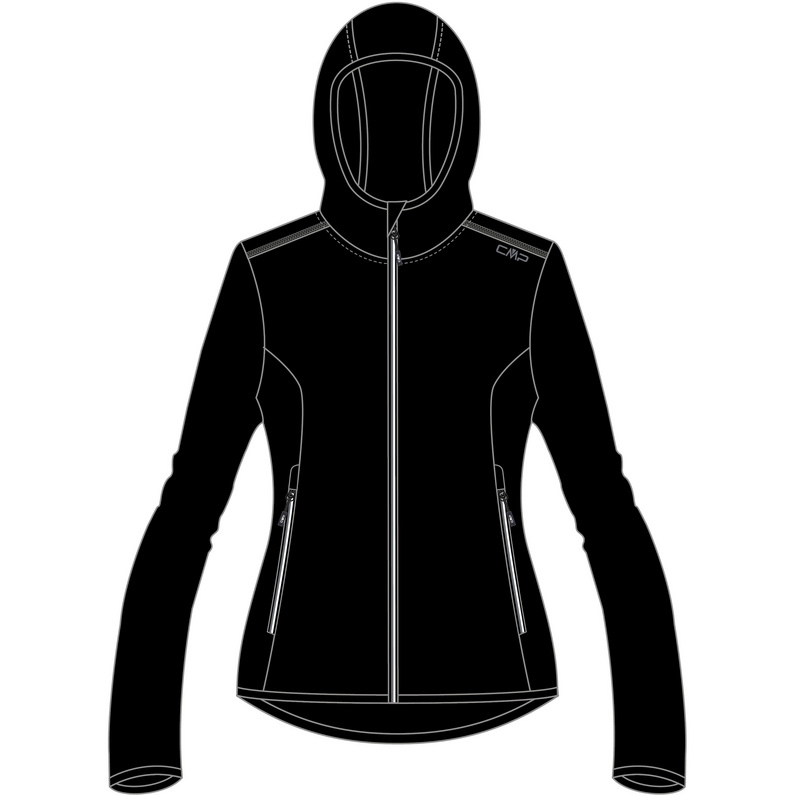 CMP Damen Highloft Hoodie Jacke