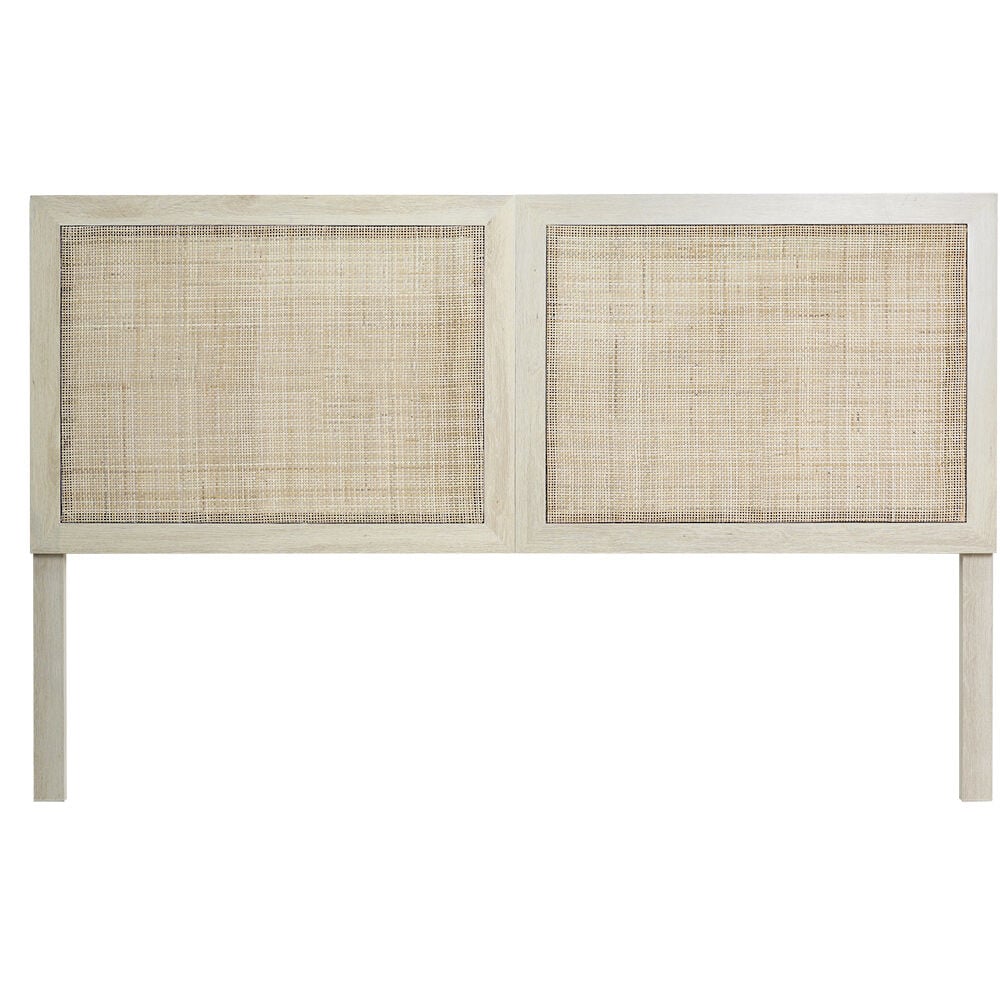 Tête de lit Kanna cannage rotin L.186xH.118/130cm
