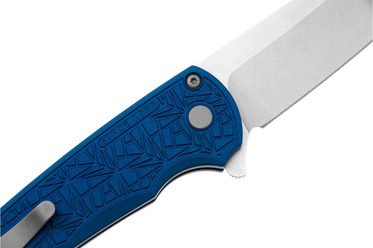 Pro-Tech Malibu 5405-BLUE-NEXUS CPM MagnaCut Reverse Tanto Blue Aluminum, zakmes