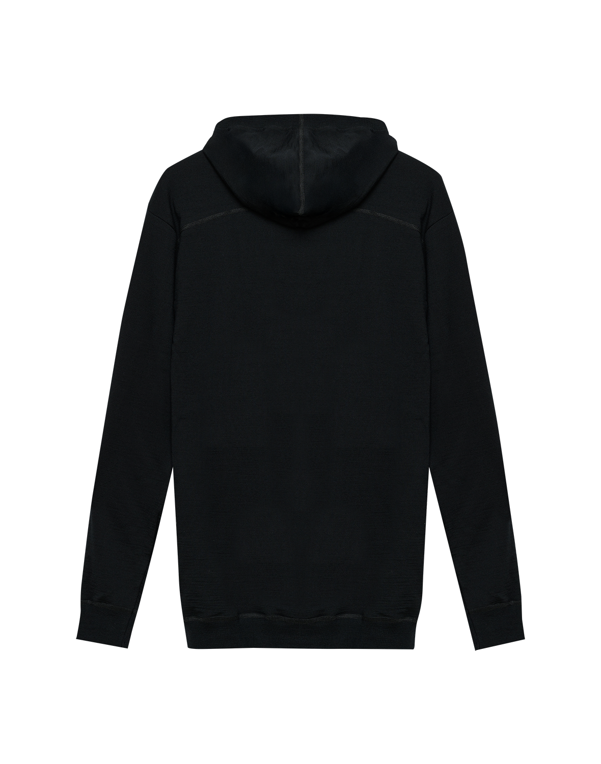 Hoodie van merinowol voor heren - Gratis Verzending