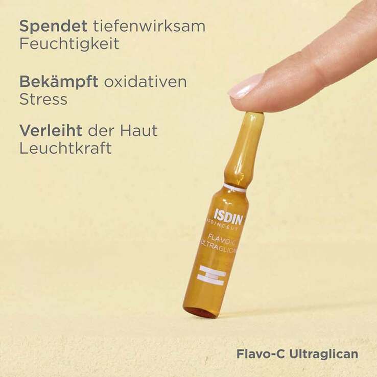 ISDIN Isdinceutics Flavo-C Ultraglican Ampullen, 10X2 ml