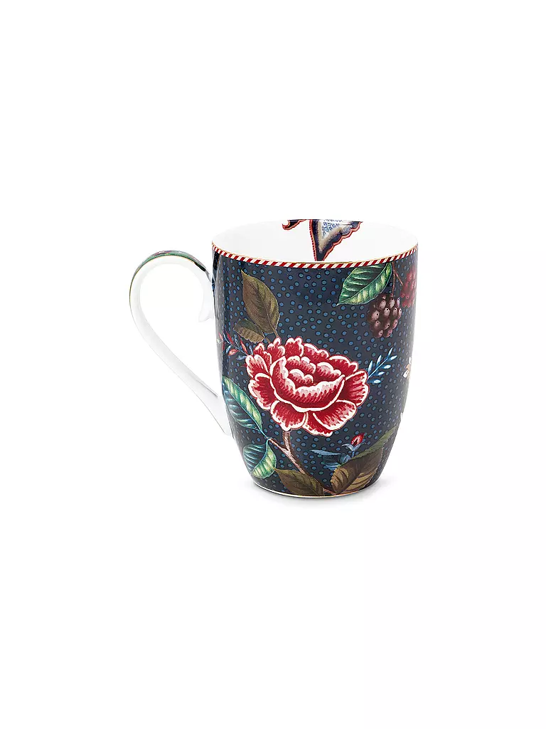 PIP STUDIO Henkelbecher 2-er Set BERRY BLUES 350ml Large Blue dunkelblau