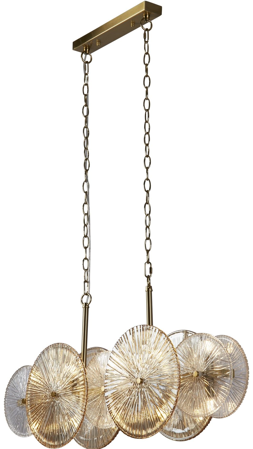 Hanglamp 88210-10BZ Wagon Wheel B90 x D16 cm