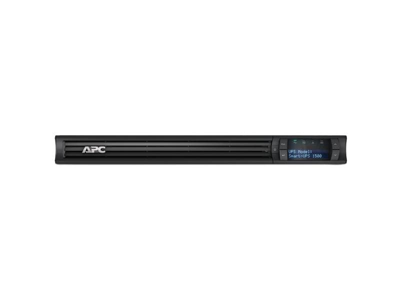 APC USV SMT1500RMI1U 1500 VA / 1000 W APC Smart-UPS, Line Interactive, 1500VA, Rackmontage 1HE, 230V, 4 IEC C13-Stecker, SmartSlot, AVR, LCD