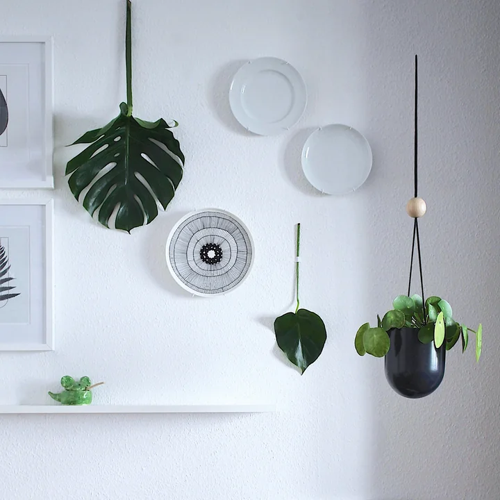 Marimekko - Oiva Siirtolapuutarha Teller Ø 25 cm, terra / weiss
