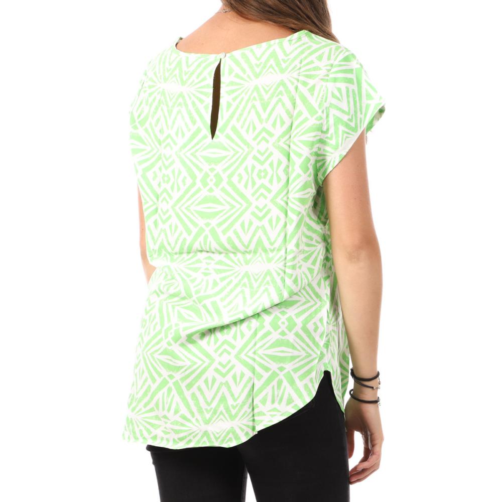 Only Top Vert à motifs Femme Only Nova