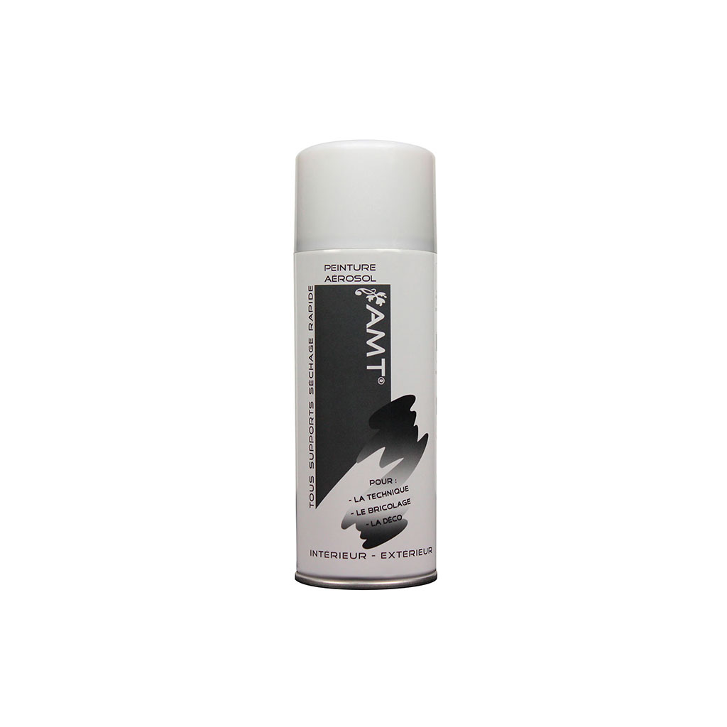 Peinture aérosol blanc métallisé 330ml