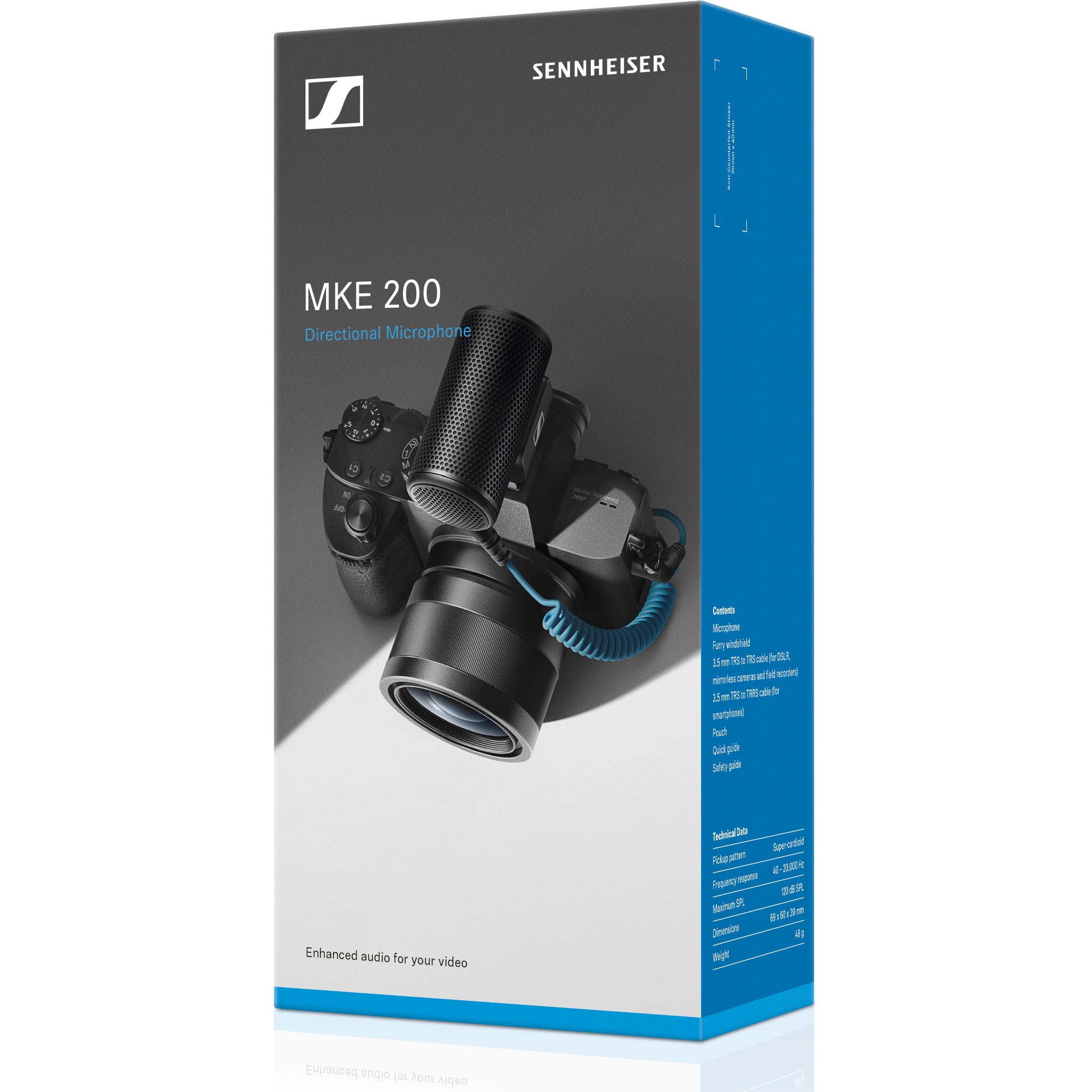 Sennheiser MKE 200 cameramicrofoon