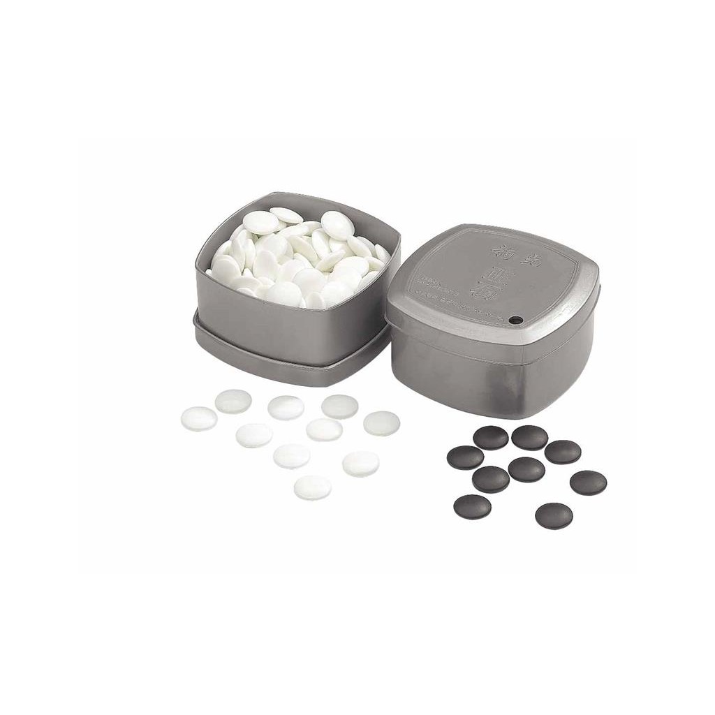 Pierres de Go - Set Noir / Blanc