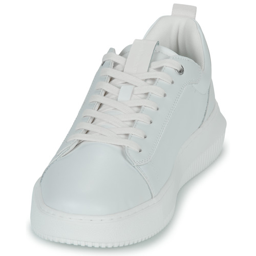 Calvin Klein Jeans - CHUNKY CUPSOLE LTH-TPU INSERT - Blanc