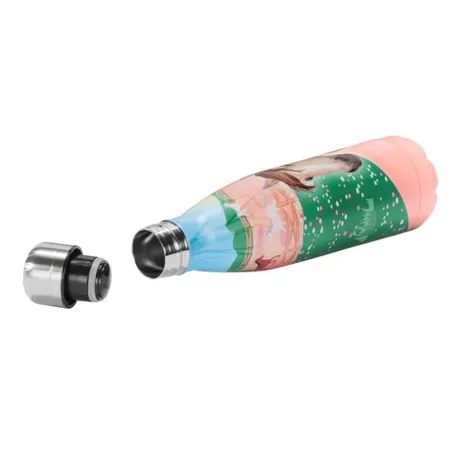 Step by Step Isolierte Edelstahl-Trinkflasche 