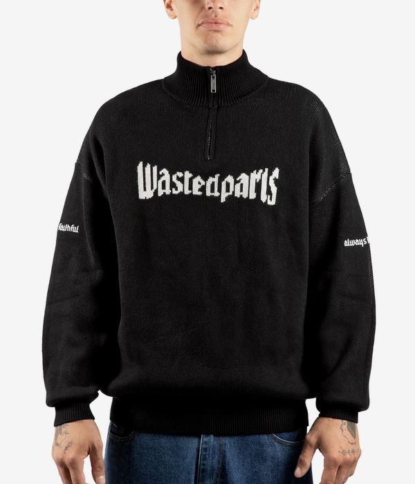 Wasted Paris United Trucker Sweatshirt (black)