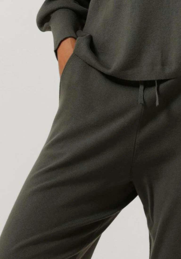KNIT-TED olijf knit-ted joggingbroek nada
