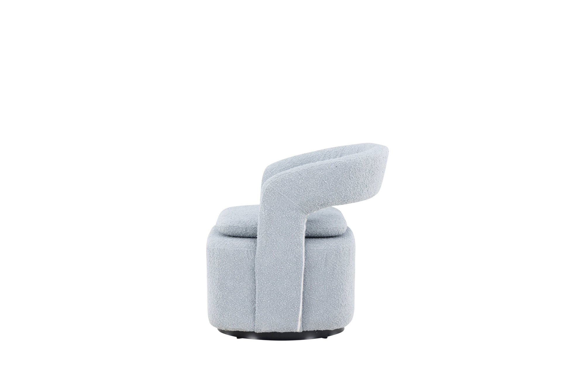 Akando Fauteuil - Licht blauw bouclé