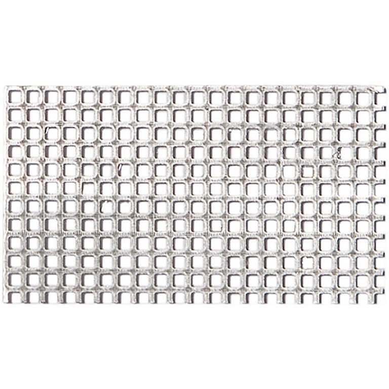 Aluminium Feinlochblech, Quadratloch