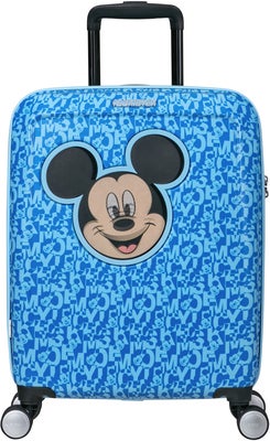 American Tourister Funlight Disney Trillekoffert 36L, Mickey Lenticular Blue