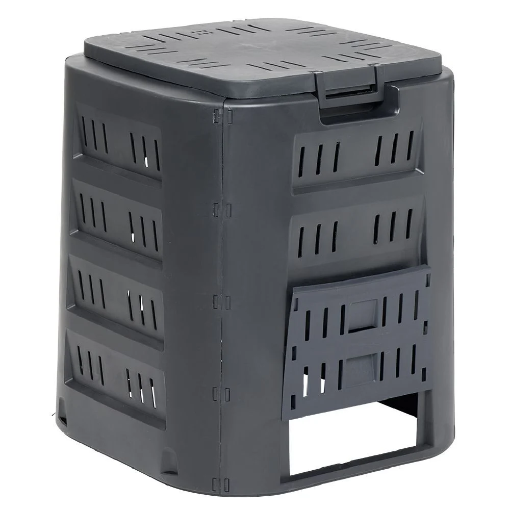 Composteur noir 70x70xH80cm 320 L