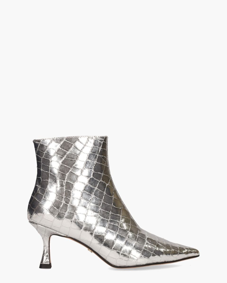 Lola Cruz Jazmine Zilver Dames Enkelboots