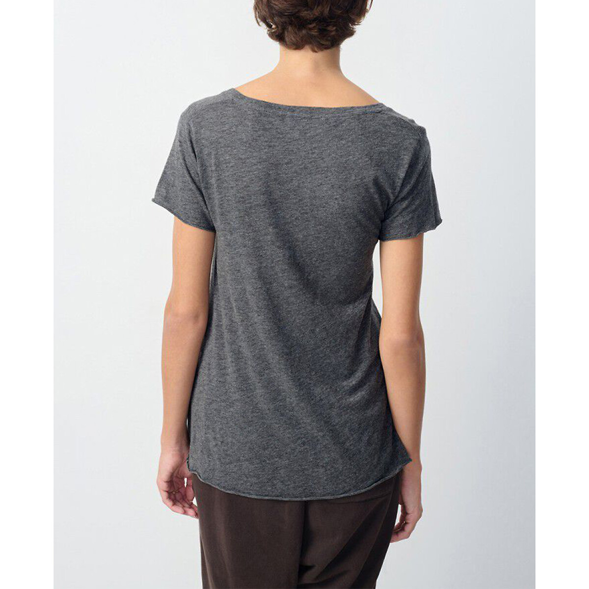 AMERICAN VINTAGE<br>Camiseta Jacksonville com decote em V e mangas curtas