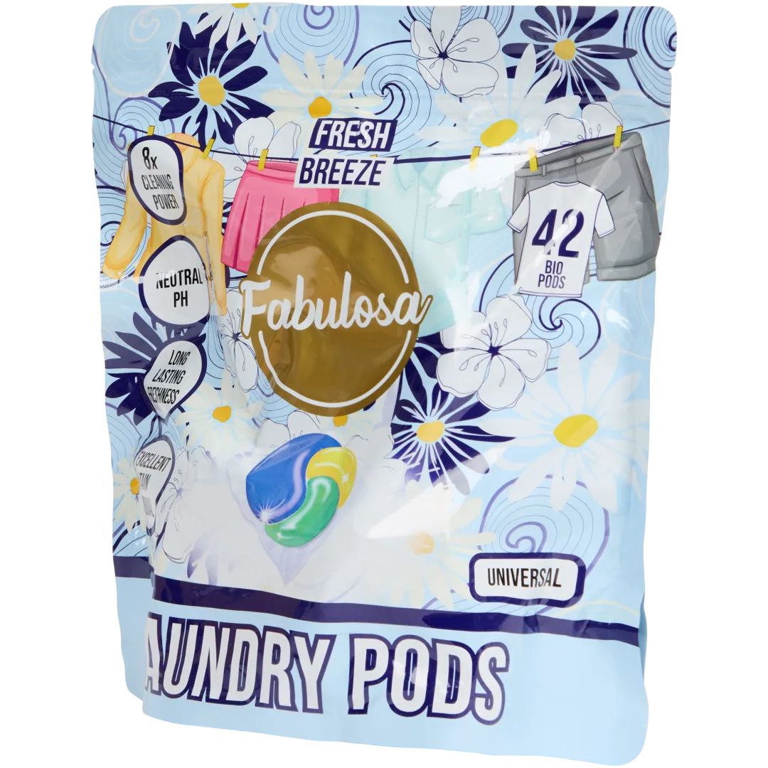Fabulosa wasmiddel pods Fresh Breeze 42 wasbeurten
