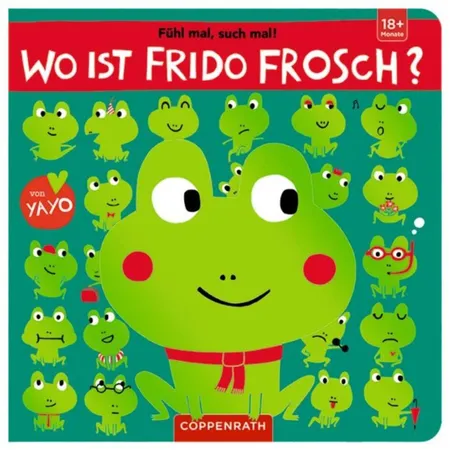 Coppenrath Verlag Fühl mal, such mal! Wo ist Frido Frosch?