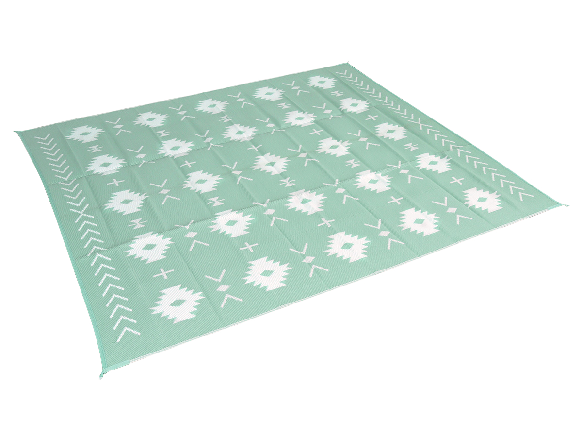 Wander Wonder Patio Mat Bohemian Sage Green 340 x 250 cm tenttapijt
