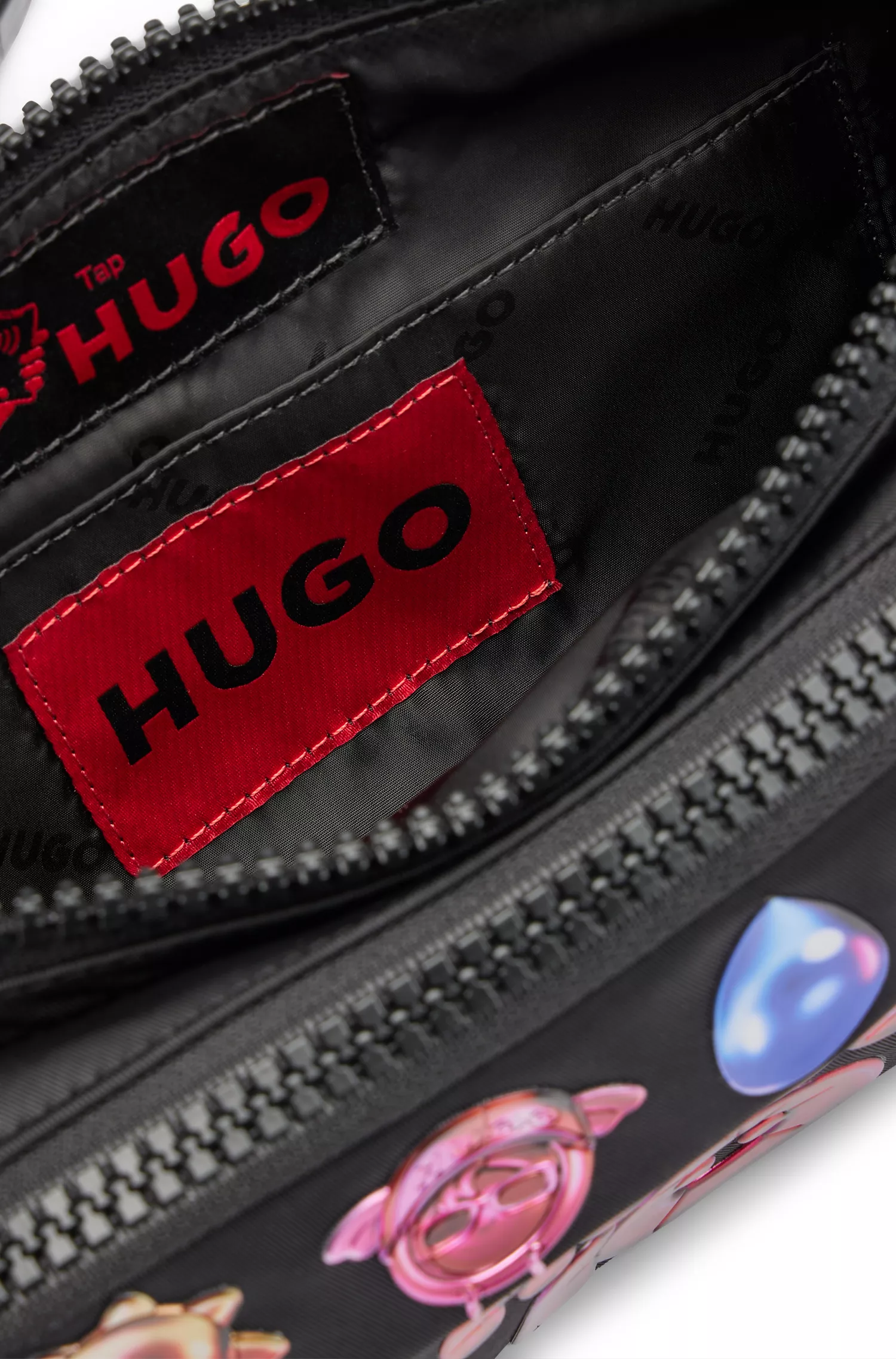 Bolsa de cintura HUGO Red-HUGO x Imaginary Ones