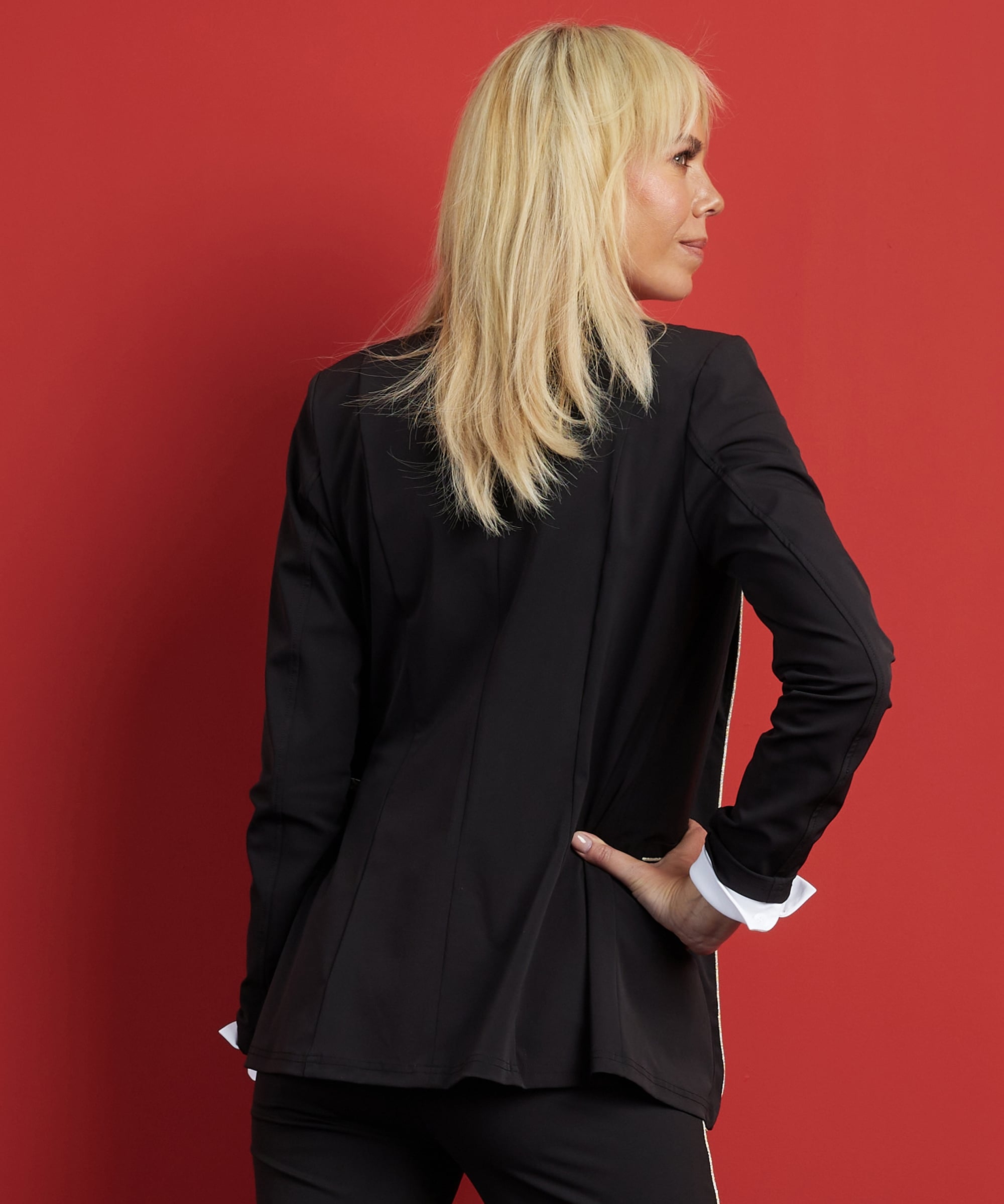 travelstof blazer bies