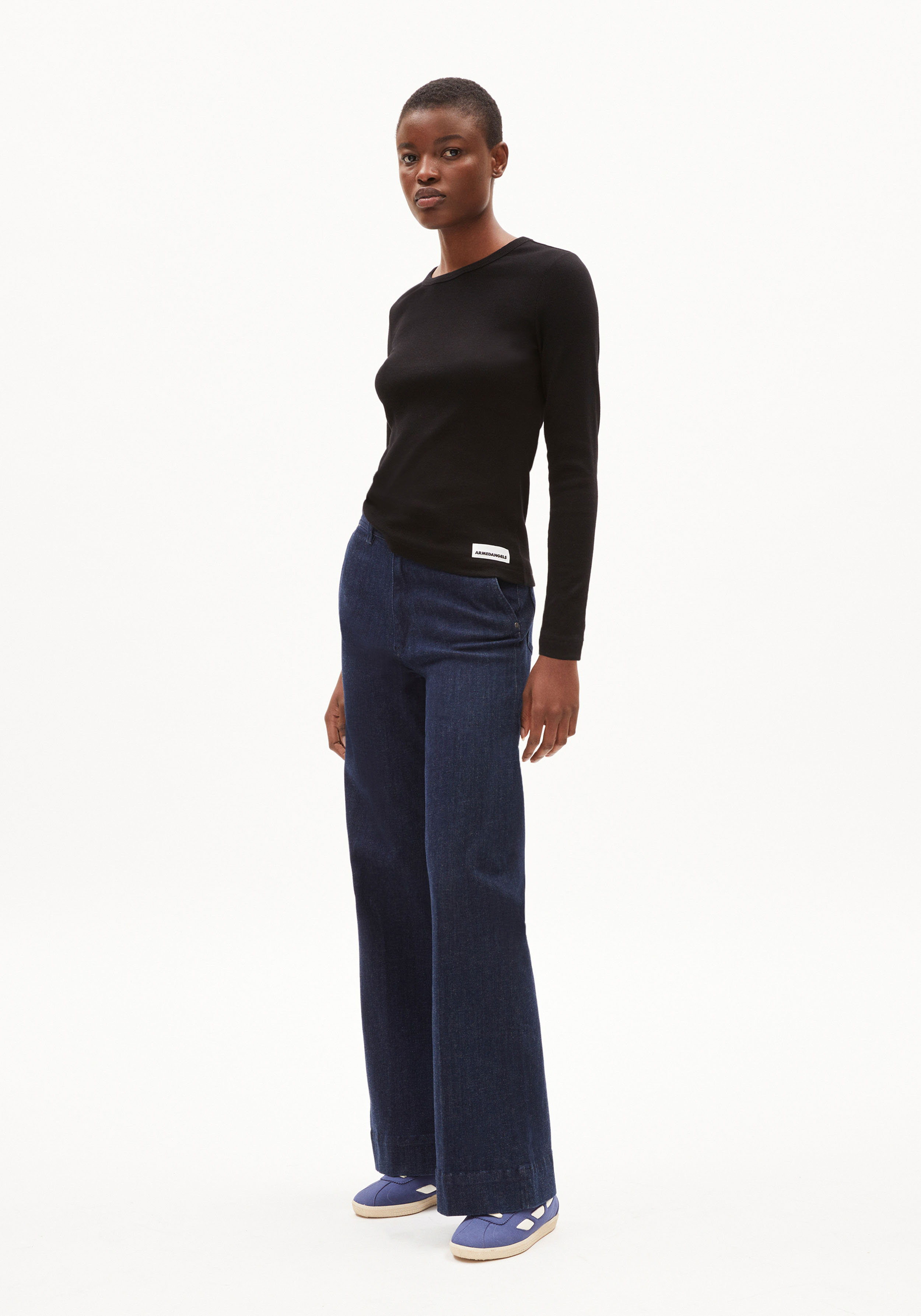 Armedangels Longsleeve Jaalia Black
