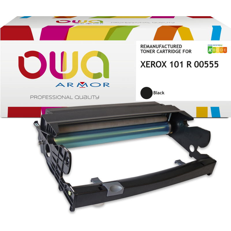 Tambour remanufacturé OWA - standard - Noir - pour XEROX 101R00555